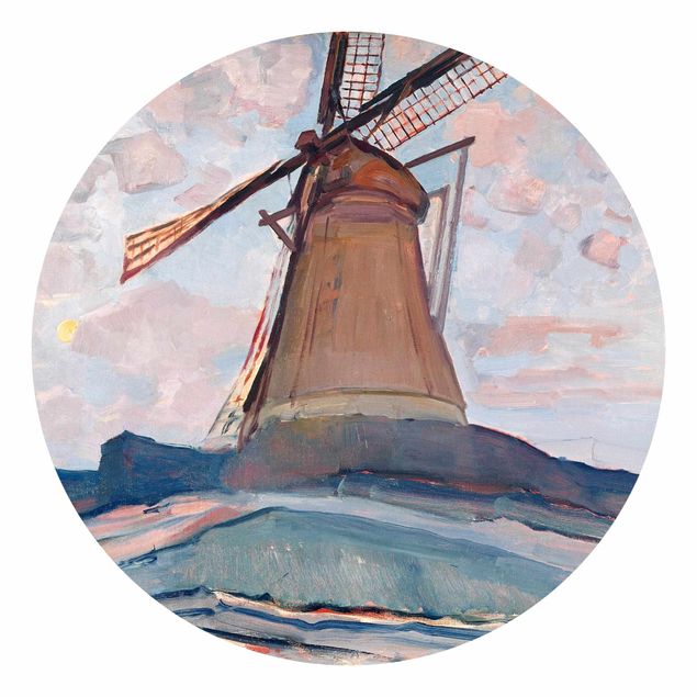 Konststilar Piet Mondrian - Windmill