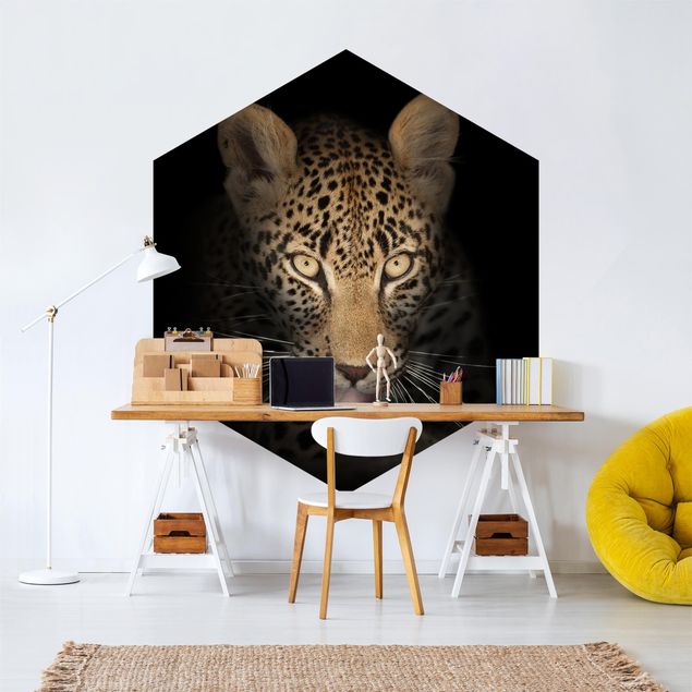 Tapeter modernt Resting Leopard