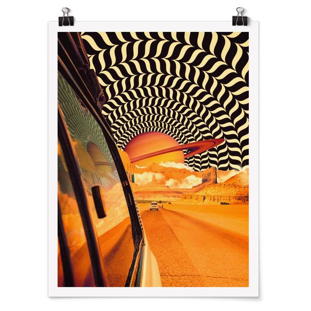 Posters vintage Retro Collage - The Best Road Trip I
