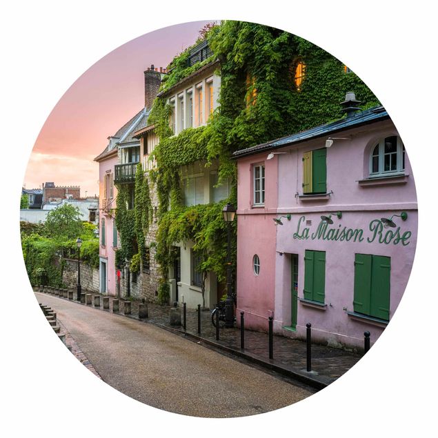 Fototapeter landskap Rose Coloured Twilight In Paris