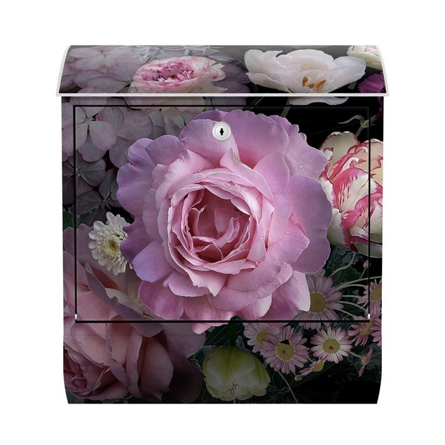 Brevlådor rosa Bouquet Of Gorgeous Roses