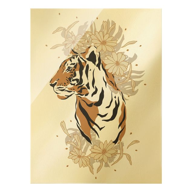 Tavlor Safari Animals - Portrait Tiger