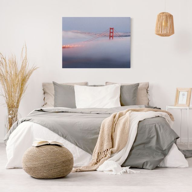 Tavlor modernt San Francisco’s Golden Gate Bridge