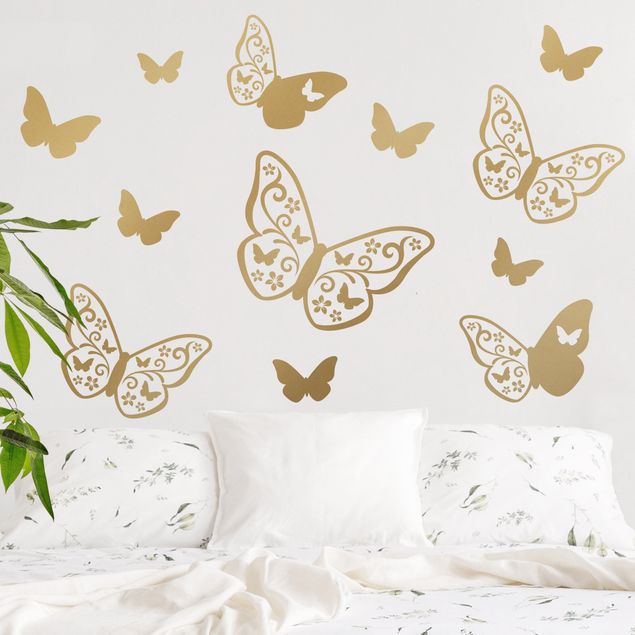 Autocolantes de parede borboletas Decorative Buttterflies