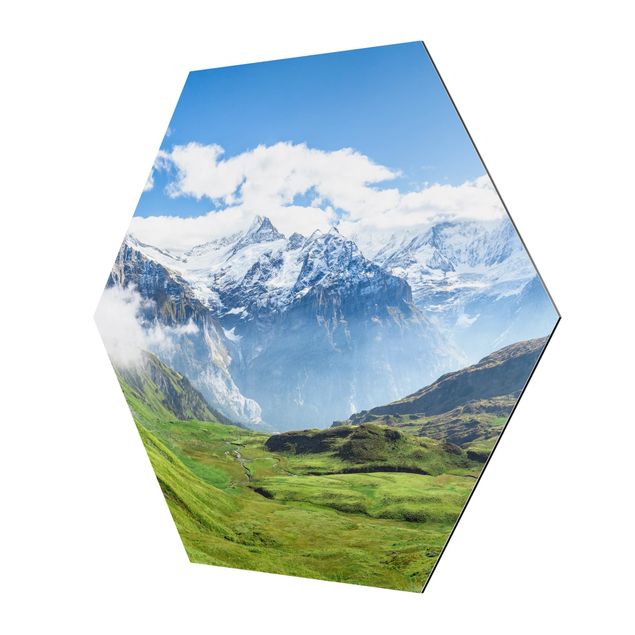 Tavlor natur Swiss Alpine Panorama