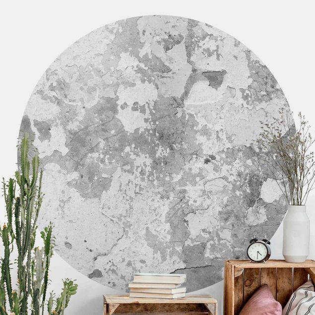 Kök dekoration Shabby Wall In Grey