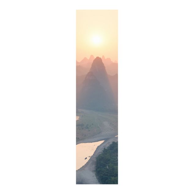 Matteo Colombo Tavlor Sunrise In Mountainous Landscape