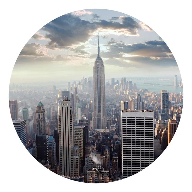 Fototapeter arkitektur och skyline Sunrise In New York