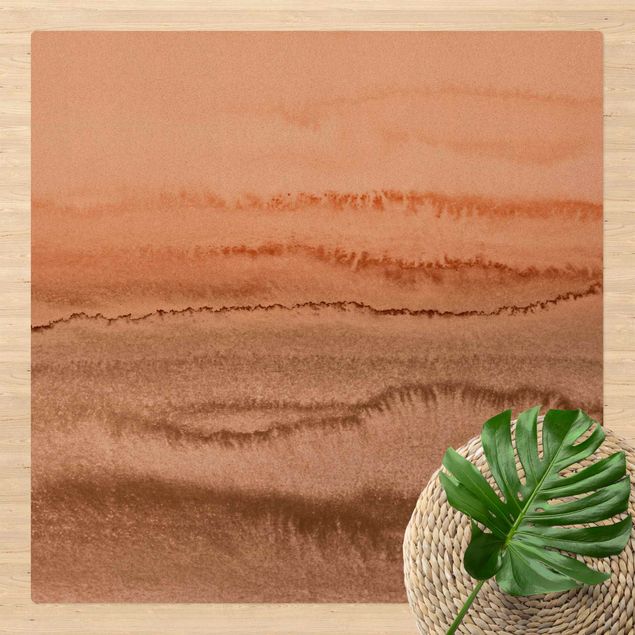 mattor brun Play Of Colours Sound Of The Ocean In Sepia-Colours