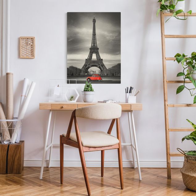 Canvastavlor Arkitektur och Skyline Spot on Paris
