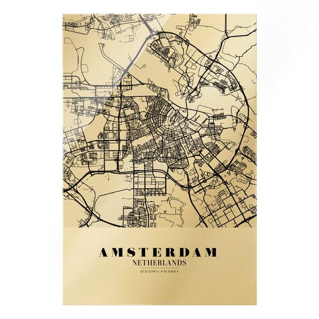 Tavlor Amsterdam City Map - Classic