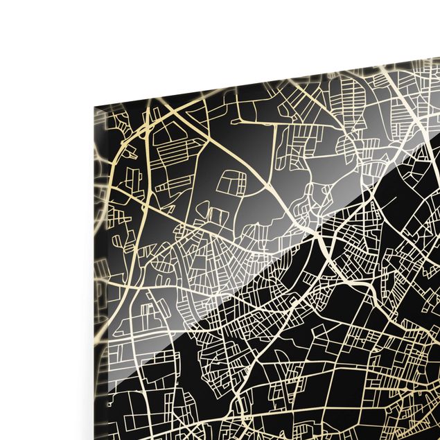 Tavlor Copenhagen City Map - Classic Black