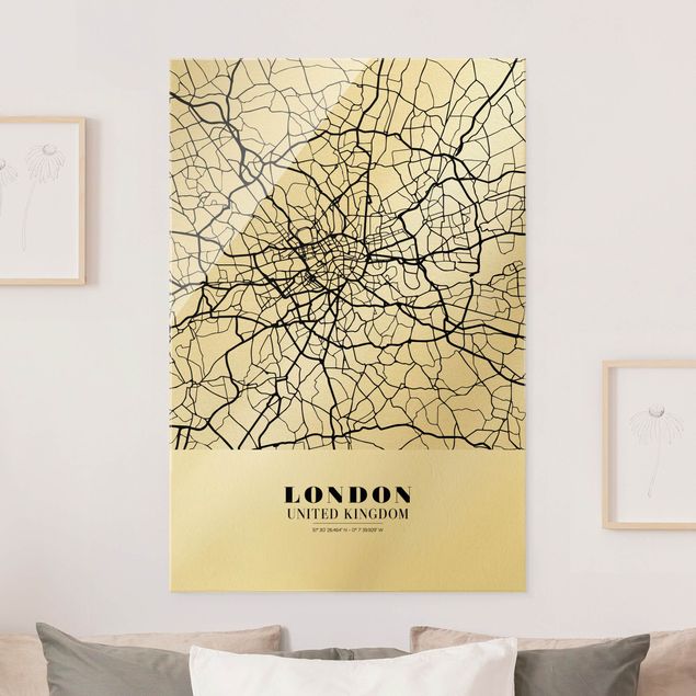Glastavlor London London City Map - Classic