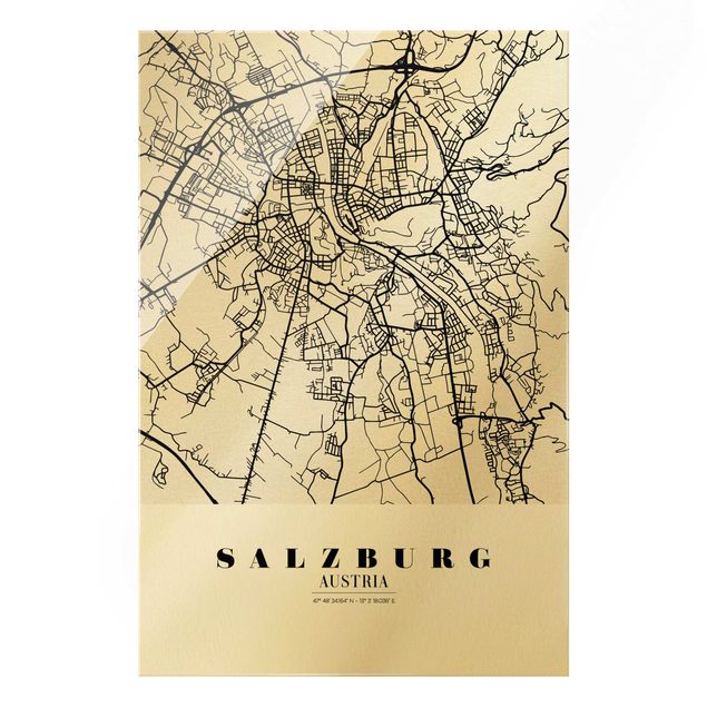 Tavlor Salzburg City Map - Classic