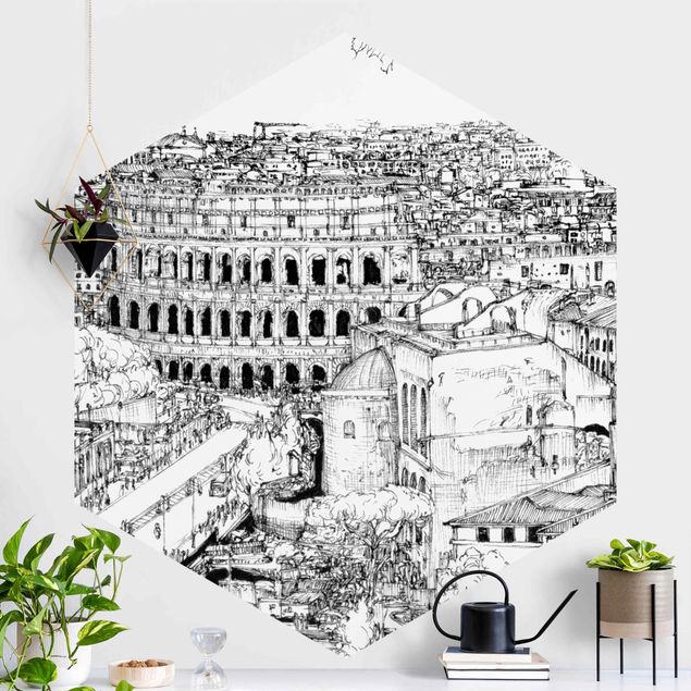 Kök dekoration City Study - Rome