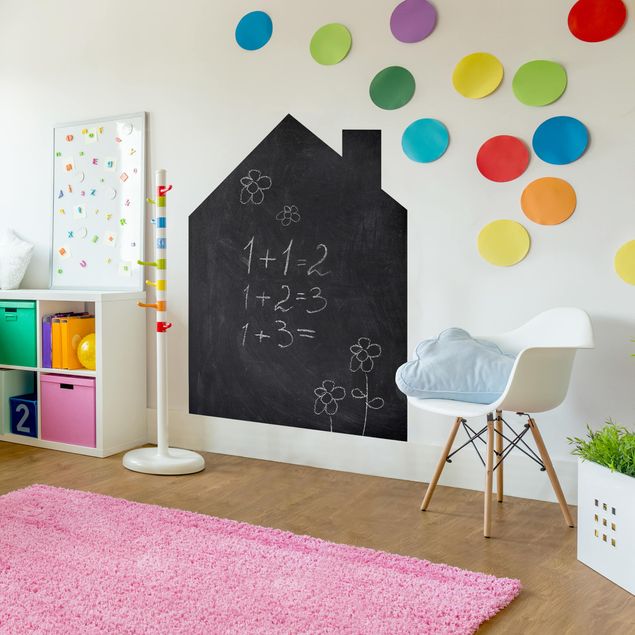 Självhäftande folier svart Nursery - DIY Chalkboard Wallpaper