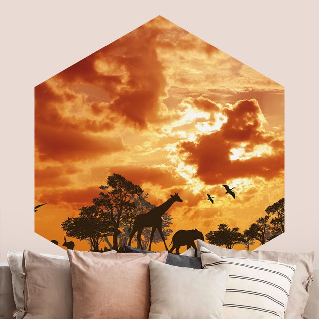 Kök dekoration Tanzania Sunset