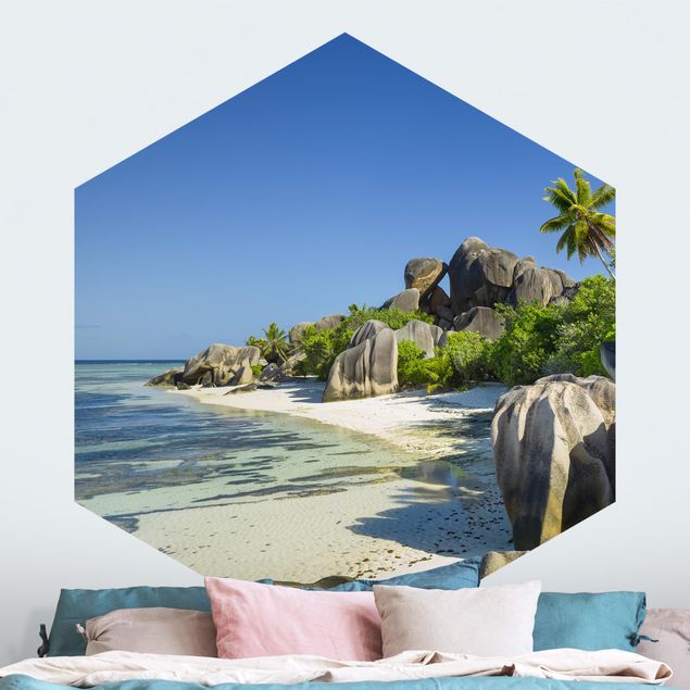 Fototapeter karibien Dream Beach Seychelles