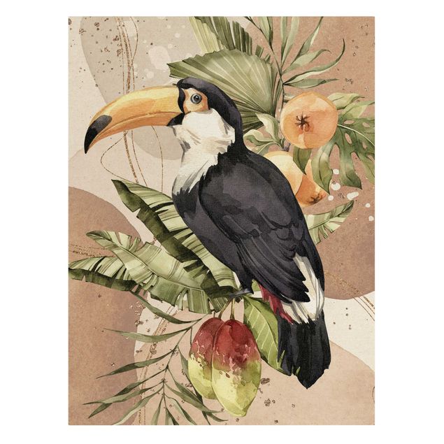 Tavlor Tropical Birds - Toucan