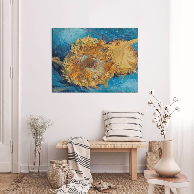 Canvastavlor solrosor Van Gogh - Sunflowers