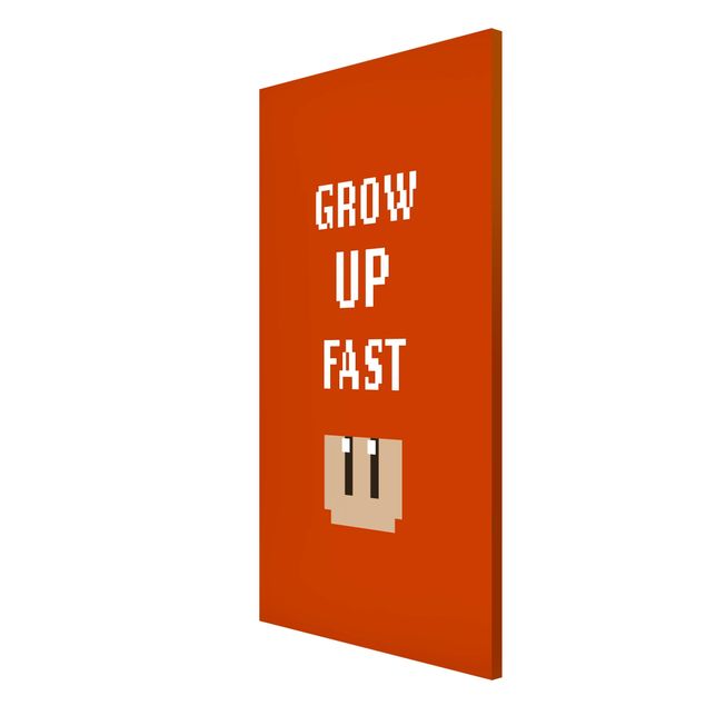 Tavlor modernt Video Game Grow Up Fast In Red