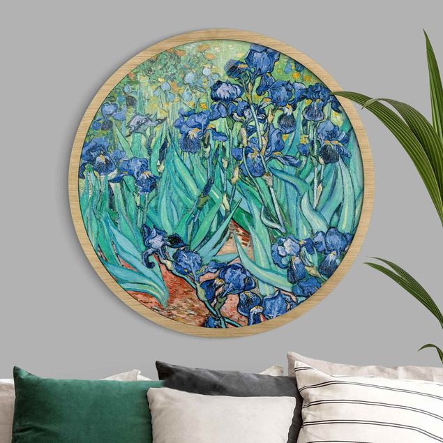 Tavlor med ram konstutskrifter Vincent Van Gogh - Iris