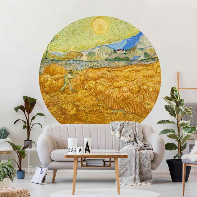 Konststilar Impressionism Vincent Van Gogh - The Harvest, The Grain Field
