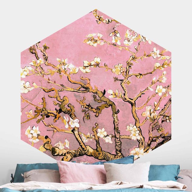 Kök dekoration Vincent Van Gogh - Almond Blossom In Antique Pink