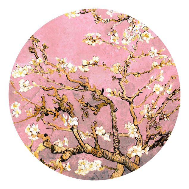 Konststilar Post Impressionism Vincent Van Gogh - Almond Blossom In Antique Pink