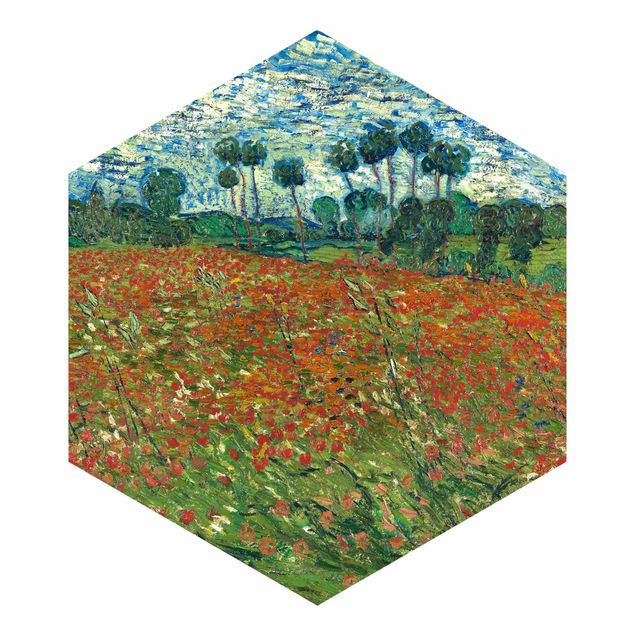 Konstutskrifter Vincent Van Gogh - Poppy Field