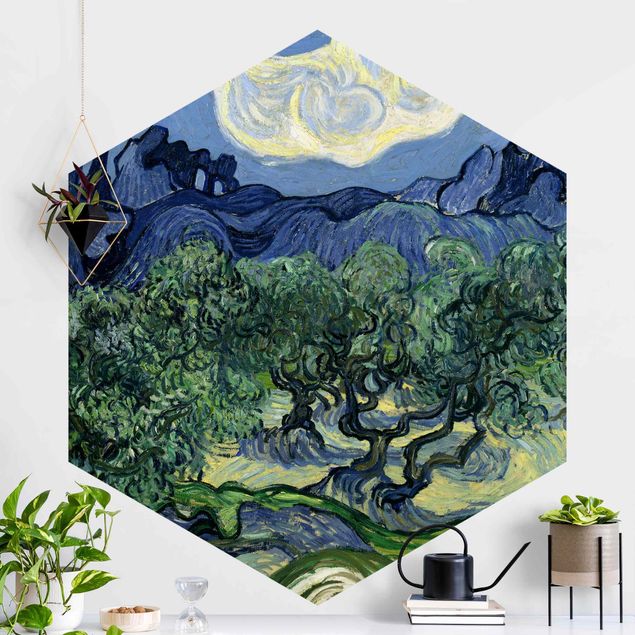 Kök dekoration Vincent Van Gogh - Olive Trees
