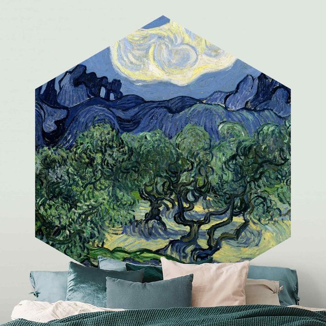 Konststilar Impressionism Vincent Van Gogh - Olive Trees