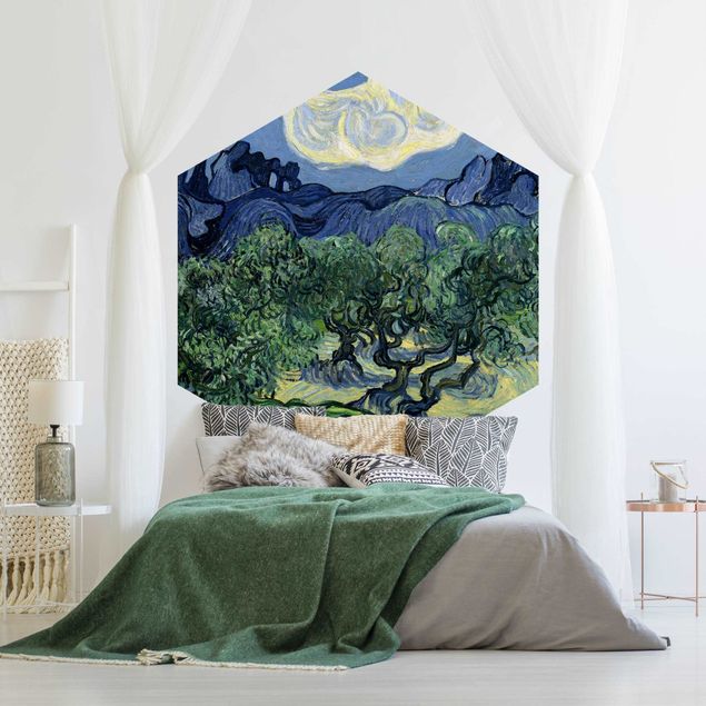 Konststilar Post Impressionism Vincent Van Gogh - Olive Trees