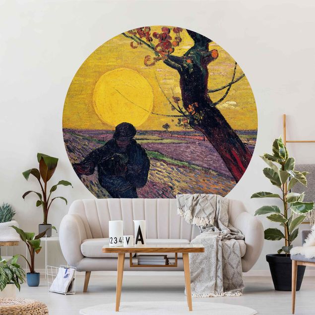 Konststilar Impressionism Vincent Van Gogh - Sower With Setting Sun