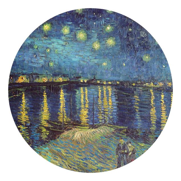 Konststilar Post Impressionism Vincent Van Gogh - Starry Night Over The Rhone