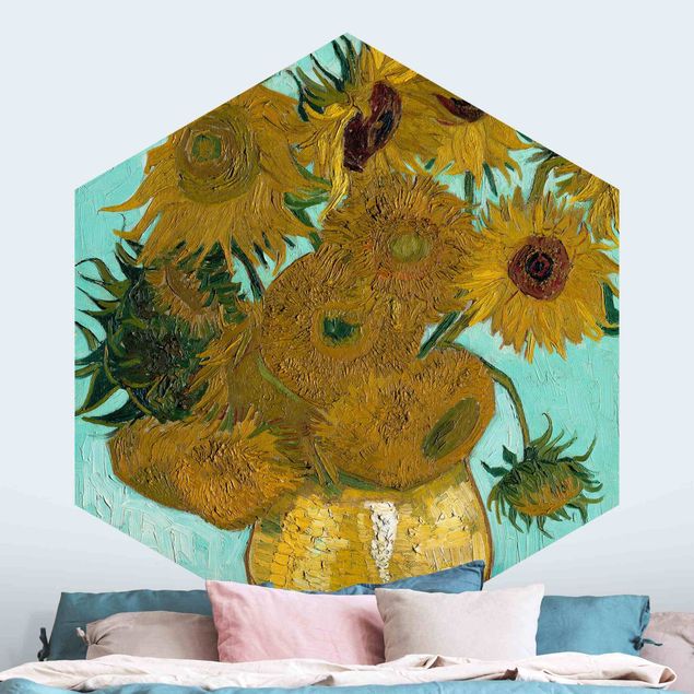 Konststilar Impressionism Vincent Van Gogh - Vase With Sunflowers