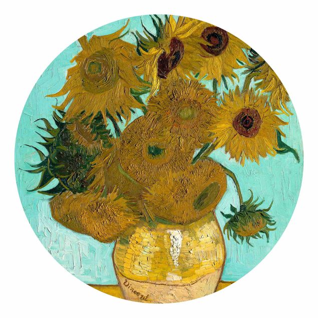 Fototapeter hundar Vincent van Gogh - Sunflowers