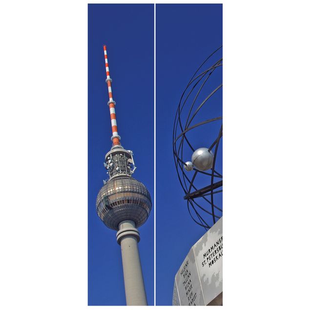 Fototapeter arkitektur och skyline Berlin Alexanderplatz