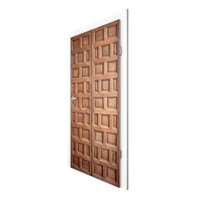 Tapeter modernt Mediterranean Wooden Door From Granada