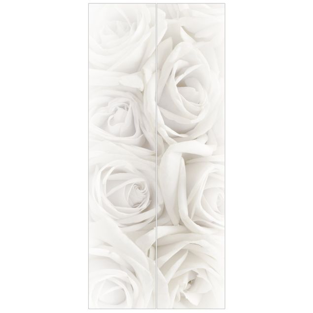 Fototapeter blommor  White Roses