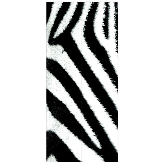 Dörrtapeter papper djur Zebra Crossing