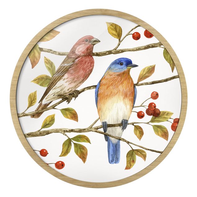 Tavlor Birds And Berries - Bluebird