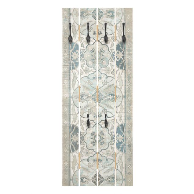 Klädhängare vägg vit Wood Panels Persian Vintage II