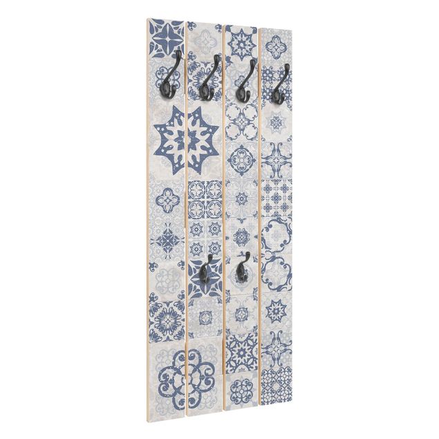 Klädhängare vägg Ceramic Tiles Agadir Blue