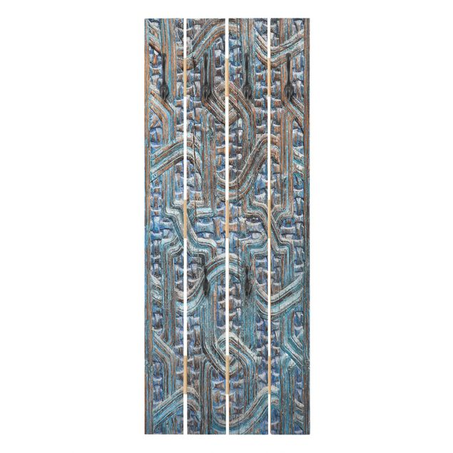 Klädhängare vägg Door With Moroccan Carving