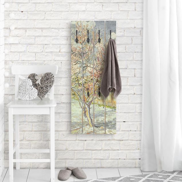 Konststilar Post Impressionism Vincent van Gogh - Flowering Peach Trees