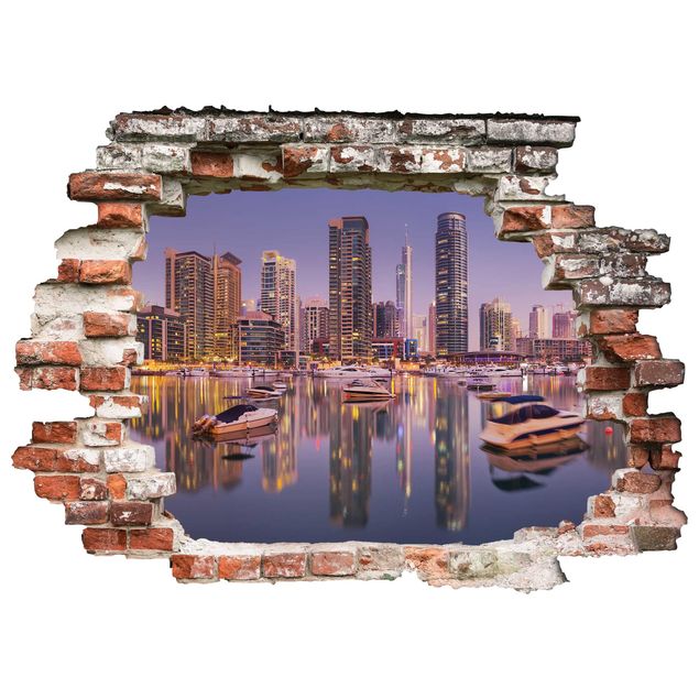 Kök dekoration Dubai Skyline And Marina