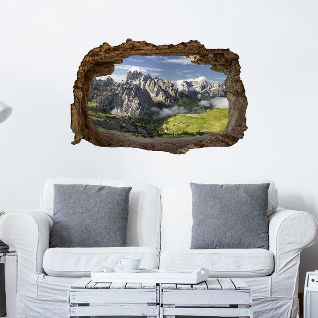 Wallstickers 3D Italian Alps