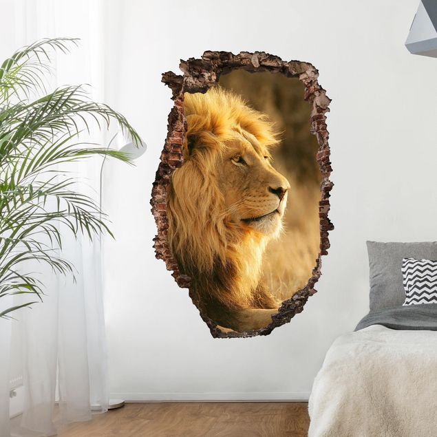 Wallstickers lejon King Lion