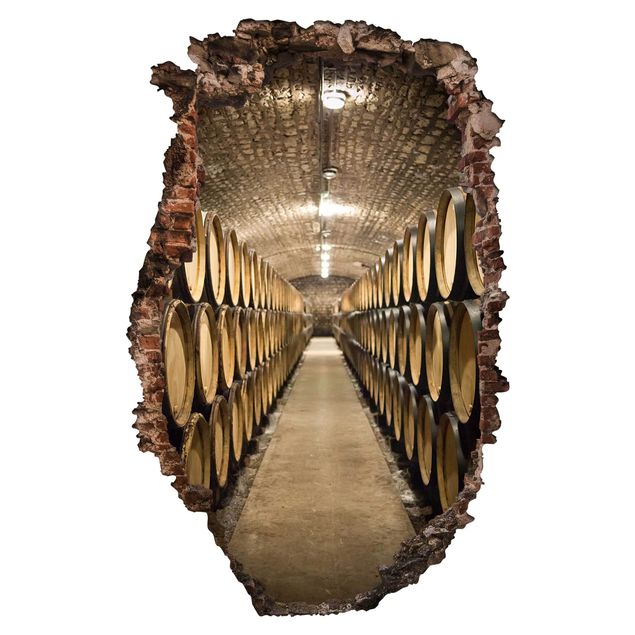 Autocolantes de parede 3D Wine Cellar